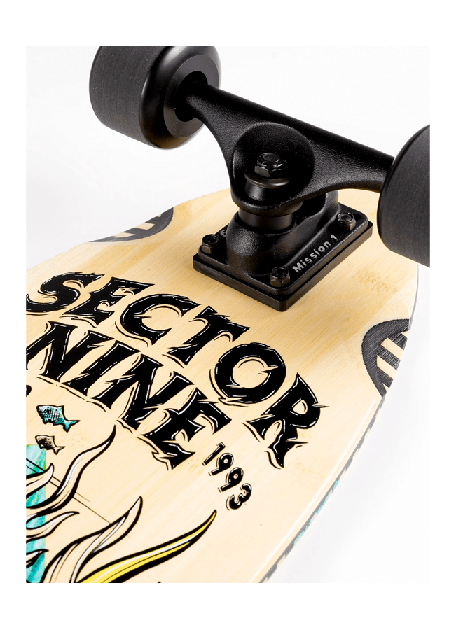 Complete cruiser Sector 9 Fortune fort point bamboo 8.75