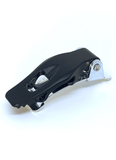 Revolve Middle aluminium wide track buckle kit  - Black