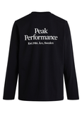 Long sleeve Peak Performance Original backprint - Black