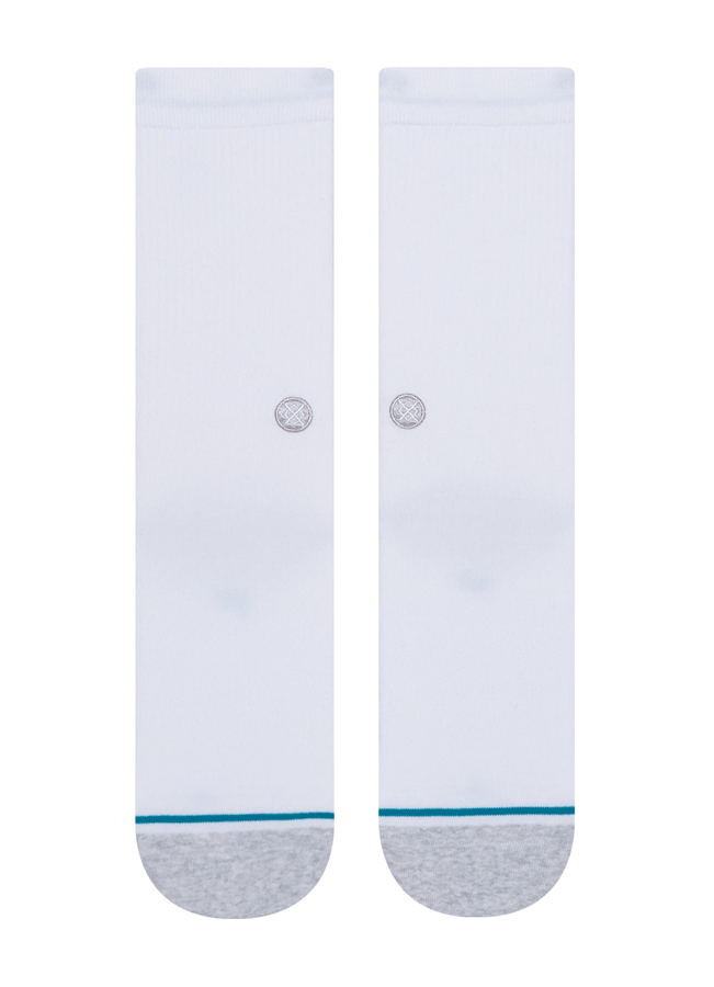 Socks Stance Icon 200 - White
