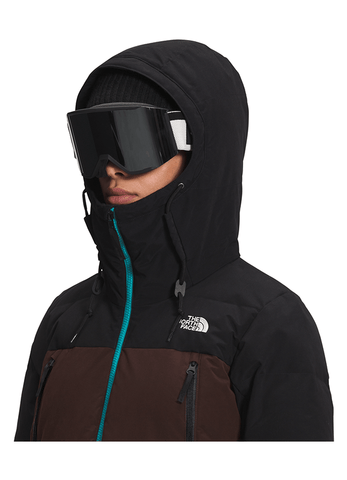 Women's jacket The North Face Pallie down - TNF black / Deep brown