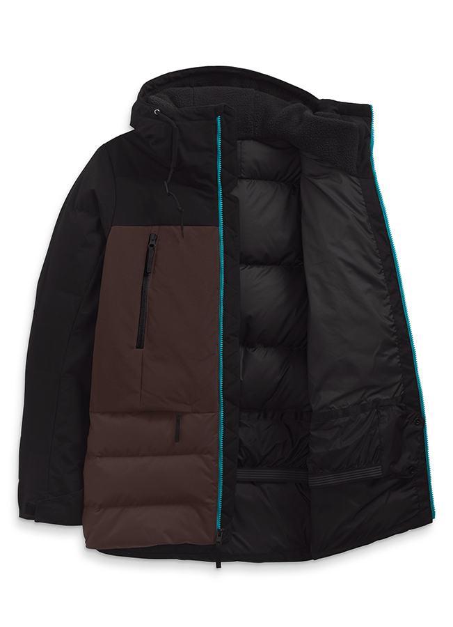 Women's jacket The North Face Pallie down - TNF black / Deep brown
