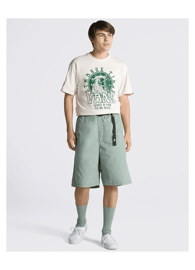 Shorts Vans City boy baggy 23'' - Chinois green