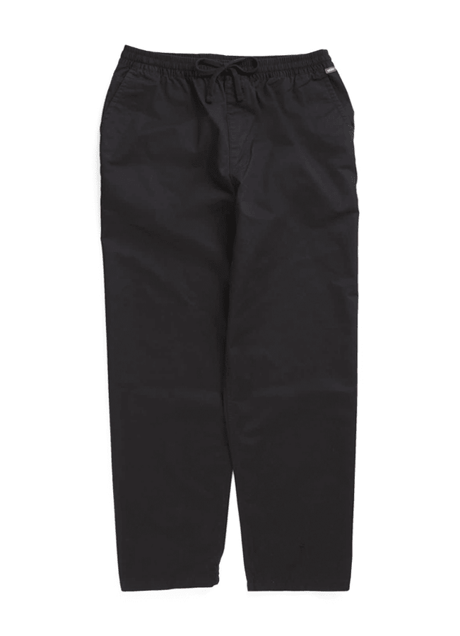 Pants Vans Range baggy tapered elastic waist - Black